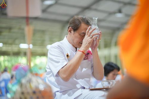 ภาพ No.248307:วันอาทิตย์ที่ 21 กันยายน พ.ศ. 2568 พิธีตักบาตร, พิธีทอดผ้าป่าบำรุงธุดงคสถานล้านนา, พิธีถวายกองทุนการศึกษาพระบาลี, พิธีถวายสลากภัตเป็นสังฆทาน เนื่องในโอกาสครบรอบ 39 ปี ธุดงคสถานล้านนา ณ ธุดงคสถานล้านนา อ.สันทราย จ.เชียงใหม่