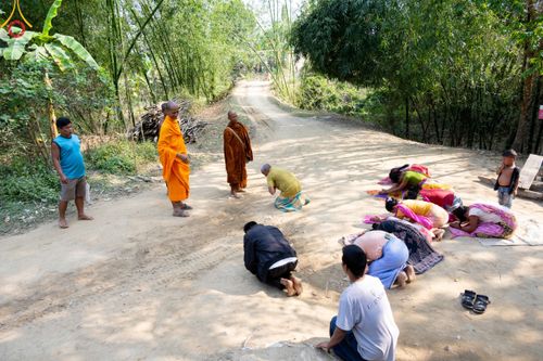 ภาพ No.127211:Photo Story ปฐมบรรพชาชาวพุทธมาร์มา เริ่ม วันที่ 2 กุมภาพันธ์ พ.ศ. 2567 ณ วัดธัมจักร อรัญกุฏิ เมืองรัมการ์ คาร์กาชารี บังกลาเทศ