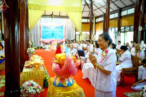 ภาพ No.140487:พิธีตอกเสาเข็มเป็นปฐมฤกษ์ เพื่อสร้างกุฎิและหอสวดมนต์ และพิธีทอดผ้าป่าบำรุงวัด ณ วัดกลางธนรินทร์ ต.บ้านแป้ง อ.พรหมบุรี จ.สิงห์บุรี วันอาทิตย์ที่ 9 มิถุนายน พ.ศ.2567