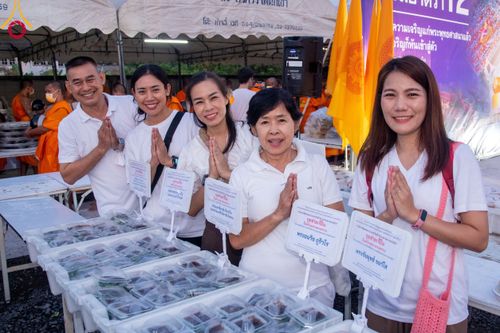 ภาพ No.115675:พิธีถวายภัตตาหารเป็นสังฆทาน แด่คณะพระธรรมยาตรา ปีที่ 12 วันที่ 20 มกราคม พ.ศ. 2567 ณ วัดโบสถ์(บน) บางคูเวียง จ.นนทบุรี