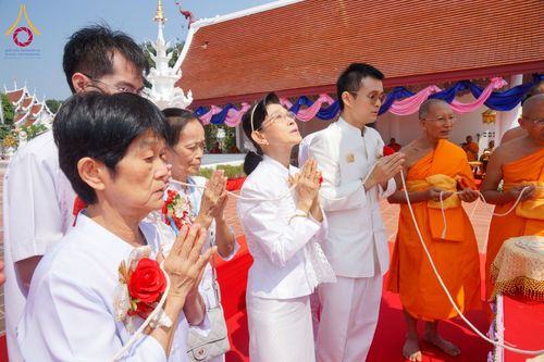 ภาพ No.61624:พิธีตัดลูกนิมิตผูกพัทธสีมา อุโบสถจิตตะอริยศุภกุล วันพฤหัสบดีที่ ๑๘ เมษายน พ.ศ.๒๕๖๗ ณ วัดกิ่วลม ตำบลบ่อหลวง อำเภอฮอด จังหวัดเชียงใหม่