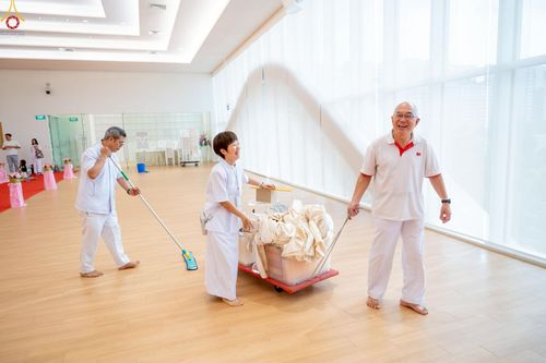 ภาพ No.254297:วันที่ 12 ตุลาคม พ.ศ. 2568 พิธีทอดกฐินสามัคคีวัดพระธรรมกายสิงคโปร์  新加坡法身寺功德衣法会 Dhammakaya Centre Singapore Kathina Ceremony  