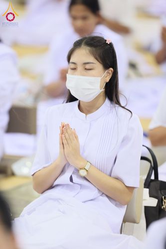 ภาพ No.126663:พิธีบูชาข้าวพระ ในวันอาทิตย์ต้นเดือนที่ 3 มีนาคม พ.ศ. 2567 ณ วัดพระธรรมกาย จ.ปทุมธานี