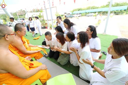 ภาพ No.84920:พิธีทอดผ้าป่าสามัคคีกันสาดคุ้มภัย และกำแพงแก้วเพื่อปกป้องภัยอันตราย จากความไม่สงบในพื้นที่ ณ ศูนย์ปฏิบัติธรรมและอบรมเยาวชนเมืองยะลา  ถนนเวฬุวัน ซอยเศรษฐี วันเสาร์ ที่ ๒๙ กรกฎาคม พ.ศ. ๒๕๖๖