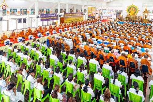 ภาพ No.87351:พิธีถวายสังฆทาน 323 วัด 4 จังหวัดชายแดนภาคใต้  ปีที่ 19 ครั้งที่ 165 พิธีมอบกองทุนหนุนแรงใจช่วยครูใต้  ปีที่ 16 ครั้งที่ 130 และพิธีทำบุญอุทิศส่วนกุศลให้ผู้วายชนม์ ณ วัดพุทธภูมิ อ.เมือง จ.ยะลา วันเสาร์ที่ 9 กันยายน พ.ศ. 2566