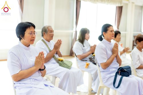 ภาพ No.254835:วันที่ 15 ตุลาคม พ.ศ. 2568 พิธีบรรจุพระบรมสารีริกธาตุภายในพระเกตุองค์พระประธาน สมโภชพระประธาน พระธรรมกาย ณ ศูนยอบรมเยาวชนกาญจนบุรี