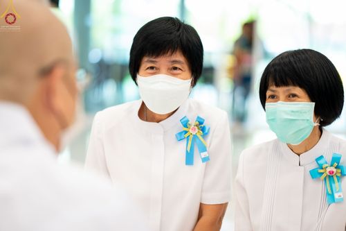 ภาพ No.65618:พิธีปลงผม และพิธีขอขมามอบผ้าไตร นาคธรรมทายาท ในโครงการอุปสมบทบูชาธรรม มหาปูชนียาจารย์ประจำปี 2565 ณ ศูนย์ปฏิบัติธรรมภาคใต้ บางกล่ำ จ.สงขลา วันที่ 19 พฤศจิกายน พ.ศ. 2565