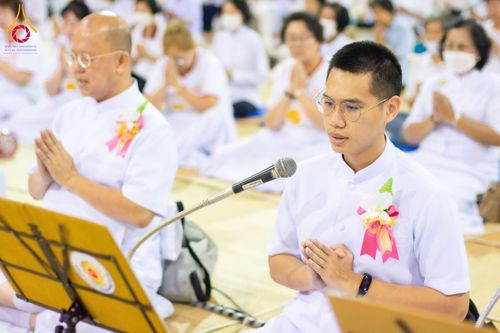 ภาพ No.121217:พิธีถวายภัตตาหารเป็นสังฆทาน แด่คณะพระธรรมยาตราฯ ในโครงการธรรมยาตรากตัญญูบูชา มหาปูชนียาจารย์ พระมงคลเทพมุนี(สด จนฺทสโร) พระผู้ปราบมาร อนุสรณ์สถาน 7 แห่ง ปีที่ 12 วันที่ 30 มกราคม พ.ศ. 2567 ณ สภาธรรมกายสากล วัดพระธรรมกาย