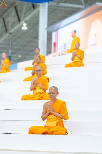 ภาพ No.311789:วันอังคารที่ 3 มีนาคม พ.ศ.2569 ปฏิบัติธรรมภาคสายวันมาฆบูชา พิธีถวายภัตตาหารเป็นสังฆทาน ณ สภาธรรมกายสากล วัดพระธรรมกาย