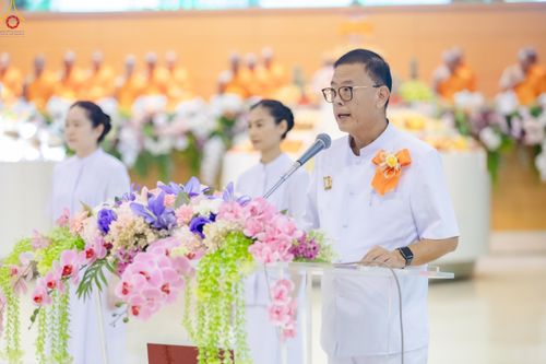 ภาพ No.327745:วันที่ 3 พฤษภาคม พ.ศ.2569 พิธีรับมอบพระบรมสารีริกธาตุ จากสาธารณรัฐแห่งสหภาพเมียนมา ณ ห้องแก้วสารพัดนึก วัดพระธรรมกาย