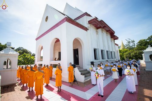 ภาพ No.66332:พิธีอุปสมบทวัดวรนายกรังสรรค์เจติยบรรพตาราม อ.บางปะหัน จ.พระนครศรีอยุธยา รับบุญจัดงานโดยศูนย์อบรมเยาวชนบางปะหัน และสำนักศรัทธาภิบาล เมื่อวันที่ 7 ธันวาคม พ.ศ. 2565