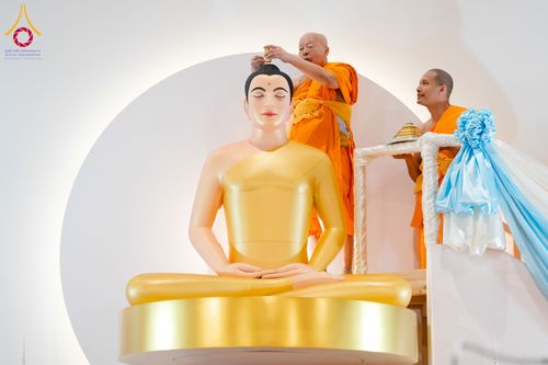 ภาพ No.329697:วันที่ 16 พฤษภาคม พ.ศ.2569 พิธีประดิษฐานพระประธาน และบรรจุพระบรมสารีริกธาตุ เนเธอร์เเลนด์