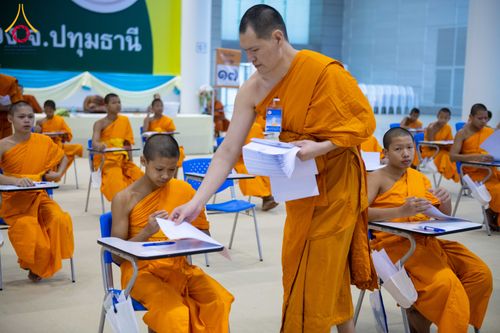 ภาพ No.309520:วันที่ 12 กุมภาพันธ์ พ.ศ. 2569 การสอบบาลีสนามหลวง ประจำปี 2569 ประโยค 1-2, ป.ธ.3/ ประโยค บ.ศ.1-2, บ.ศ.3 ณ สนามสอบประจำจังหวัดปทุมธานี แห่งที่ 2  วัดพระธรรมกาย อ.คลองหลวง จ.ปทุมธานี