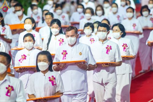 ภาพ No.90008:พิธีปฎิบัติธรรมและพิธีทอดผ้าป่าสมทบกฐินครั้งที่ 3 เนื่องใน 139 ปี วันคล้ายวันเกิดด้วยรูปกายเนื้อ พระมงคลเทพมุนี (สด จนฺทสโร) พระผู้ปราบมาร วันอังคารที่ 10 ตุลาคม พ.ศ. 2566 ณ วัดพระธรรมกาย จ.ปทุมธานี