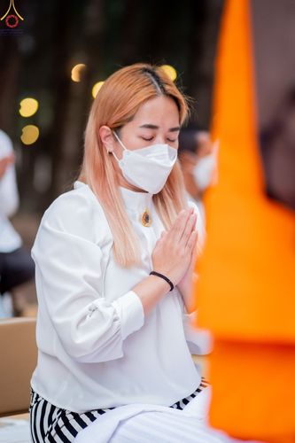 ภาพ No.69070:พิธีต้อนรับพระธรรมยาตรา ในโครงการธรรมยาตรากตัญญูบูชา มหาปูชนียาจารย์ พระมงคลเทพมุนี(สด จนฺทสโร) พระผู้ปราบมาร อนุสรณ์สถาน 7 แห่ง ปีที่ 11 วันที่ 3 มกราคม พ.ศ. 2566 ณ อนุสรณ์สถานมหาวิหารพระมงคลเทพมุนี จ.สุพรรณบุรี