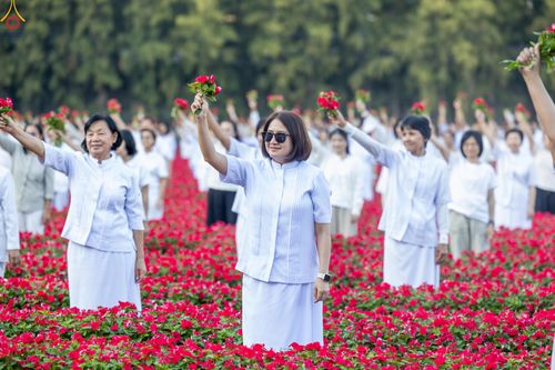 ภาพ No.280971:วันที่ 28 ธันวาคม พ.ศ.2568 กิจกรรมเก็บดอกแพงรวย ณ ทุ่งสวรรค์ตะวันฉาย วัดพระธรรมกาย