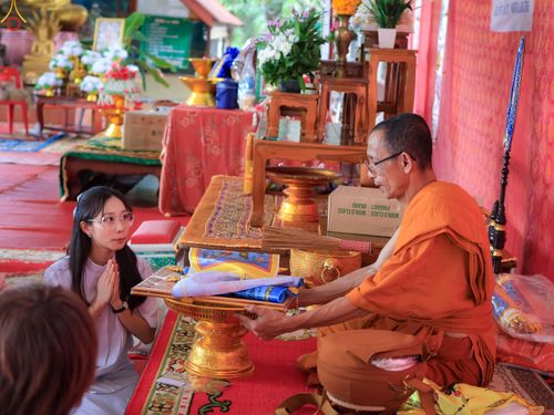 ภาพ No.284019:วันเสาร์ ที่ 1 พฤศจิกายน 2568 พิธีทอดกฐินสามัคคีทั่วไทย โดยคณะศิษยานุศิษย์ บูชาธรรม 81 ปี หลวงพ่อธัมมชโย ณ วัดทุ่งศาลา ต.บ้านเก่า อ.เมือง​กาญจนบุรี​ จ.กาญจนบุรี​