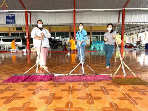 ภาพ No.65756:การเตรียมงานอุปสมบท วัดเกิดการอุดมและวัดมงคลพุการาม อ.คลองหลวง จ.ปทุมธานี โดยเจ้าหน้าที่สำนักสื่อ DMC ในโครงการอุปสมบทบูชาธรรม มหาปูชนียาจารย์ประจำปี 2565 เมื่อวันที่ 6 ธันวาคม พ.ศ. 2565