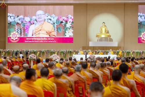 ภาพ No.323819:วันที่ 22 เมษายน พ.ศ.2569 (วันคุ้มครองโลก) งานถวายมหาสังฆทาน 40,000 กว่าวัดทั่วประเทศ สัมมนาคณะสงฆ์เพื่อความเจริญรุ่งเรืองมั่นคงแห่งพระพุทธศาสนา ณ วัดพระธรรมกาย