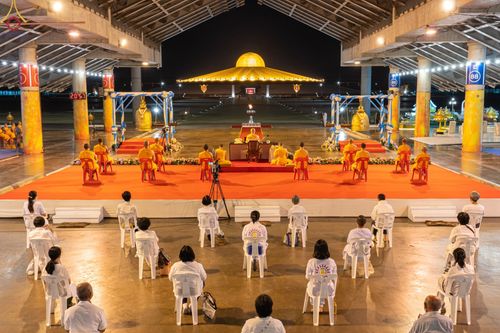 ภาพ No.72846:พิธีฉลองชัยสวดมนต์บทธรรมจักร 5,045,000,114 จบ เนื่องในวันคล้ายวันเกิด ครบรอบ 114 ปี คุณยายมหารัตนอุบาสิกาจันทร์ ขนนกยูง ณ วัดพระธรรมกาย จ.ปทุมธานี วันที่ 19 มกราคม พ.ศ. 2566