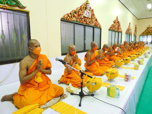 ภาพ No.67334:พิธีอุปสมบทวัดแหลม อ.เมือง จ.สมุทรปราการ รับบุญจัดงานโดย สำนักต่างประเทศ เมื่อวันที่ 9 ธันวาคม พ.ศ. 2565