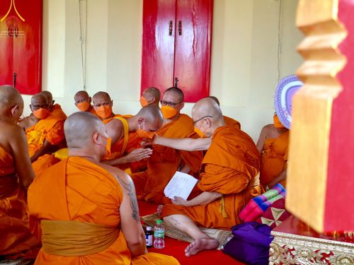 ภาพ No.67369:พิธีอุปสมบทวัดจำศีล อ.แก่งคอย จ.สระบุรี รับบุญจัดงานโดย สำนักกัลยาณมิตรสากล เมื่อวันที่ 9 ธันวาคม พ.ศ. 2565