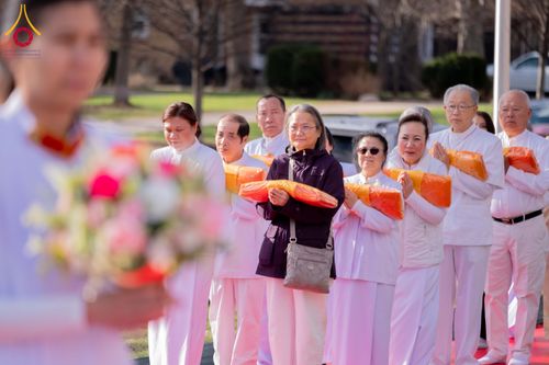 ภาพ No.318944:วันที่ 29 มีนาคม พ.ศ.2569 พิธีทอดผ้าป่าวัดพระธรรมกาย 20 ศูนย์สาขา และการประชุมภาคพื้นอเมริกา ไตรมาสที่ 1/2569 วัดพระธรรมกายชิคาโก ประเทศสหรัฐอเมริกา