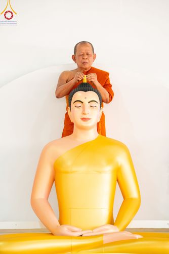 ภาพ No.310974:วันอาทิตย์ที่ 22 กุมภาพันธ์ พ.ศ. 2569 พิธีประดิษฐานพระประธาน “พระธรรมกาย” ณ ธุดงคสถานอำนาจเจริญ จังหวัดอำนาจเจริญ