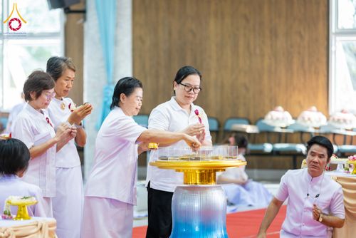 ภาพ No.315706:วันอาทิตย์ ที่ 22 มีนาคม พ.ศ. 2569 พิธีทอดผ้าป่าฉลองพระประธาน พิธีประดิษฐานพระบรมสารีริกธาตุในองค์พระประธาน พิธีจารึกชื่อบรรจุในแผ่นฌาน ณ ศูนย์ปฏิบัติธรรมสมุทรปราการ (บางบ่อ)