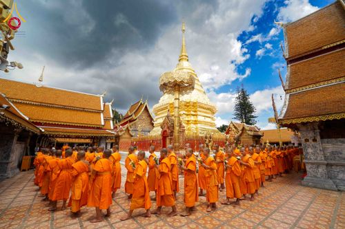 ภาพ No.329194:วันเสาร์ที่ 16 พฤษภาคม พ.ศ.2569 ธรรมยาตรา เดินดูดวงขึ้นดอยฉลองแชมป์บาลี วัดบ้านขุน อำเภอฮอด จังหวัดเชียงใหม่