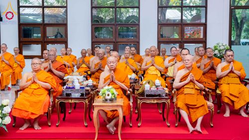 ภาพ No.314534:วันศุกร์ที่ 20 มีนาคม พ.ศ. 2569 พิธีบำเพ็ญกุศล คุณพ่อณรงค์ จินตมากุล โยมบิดา พระครูปลัดรัตนวีรวัฒน์ (รังสฤษดิ์ อิทฺธิจินตโก) ที่ปรึกษาเจ้าคณะจังหวัดปทุมธานี เจ้าอาวาสวัดพระธรรมกาย  ณ ห้องปลูกศรัทธา 2 วัดพระธรรมกาย ปทุมธานี