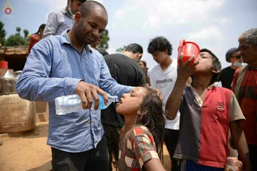 ภาพ No.17273:มูลนิธิธรรมกายช่วยเหลือผู้ประสบภัยแผ่นดินไหวที่ประเทศเนปาล