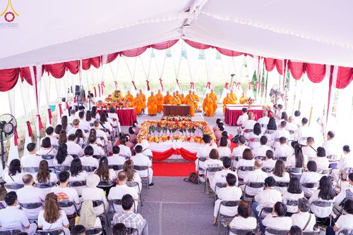 พิธีกลั่นแผ่นดินเพื่อสร้าง BOROBUDUR INNER PEACE SANCTURY ในวันเสาร์ที่ 3 มิ.ย. พ.ศ.2566 ณ ประเทศอินโดนีเซีย