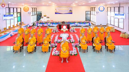 ภาพ No.78170:พิธีเจริญพระพุทธมนต์ สมโภชดวงแก้ว  " ดวงตะวันแห่งเกาหลี "  ดวงแก้ว "บริกรรมนิมิต" เพื่อการเข้าถึงธรรม  วันเสาร์ที่ 18 มีนาคม พ.ศ.2566  ณ อาคารปลูกศรัทธา วัดพระธรรมกาย