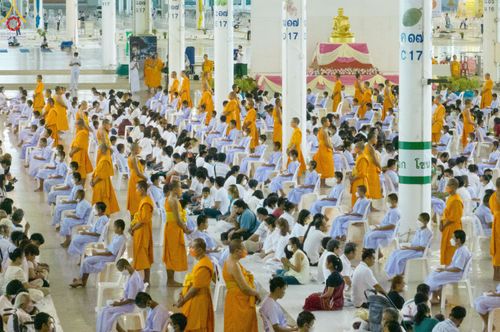 ภาพ No.78749:พิธีปลงผมนาคธรรมทายาท โครงการอบรมยุวธรรมทายาท มัชฌิมธรรมทายาท และธรรมทายาทรุ่นอุดมศึกษา ณ สภาธรรมกายสากล วัดพระธรรมกาย วันเสาร์ที่ 1 เมษายน พ.ศ. 2566