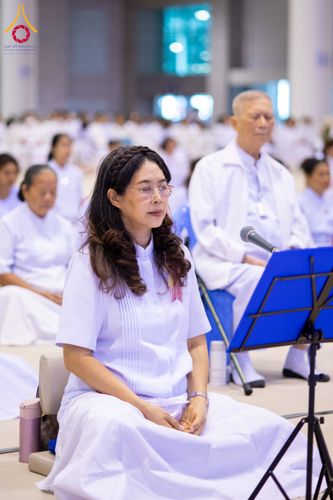 ภาพ No.321589:วันอาทิตย์ที่ 12 เมษายน พ.ศ.2569 กิจกรรมงานบุญวันอาทิตย์ สาธุชนปฏิบัติธรรมร่วมกัน ณ ห้องแก้วสารพัด 1 วัดพระธรรมกาย ปทุมธานี