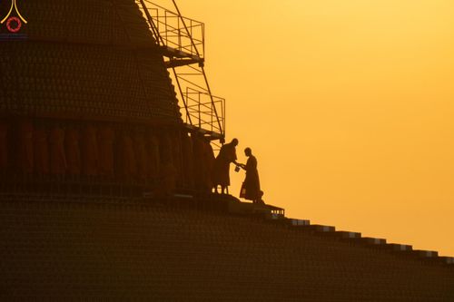 ภาพ No.194599:พิธีปฐมเริ่มสุวรรณรังสรรค์มหาธรรมกายเจดีย์ วันจันทร์ที่ 13 มกราคม พ.ศ. 2568 ณ มหาธรรมกายเจดีย์ วัดพระธรรมกาย จ.ปทุมธานี