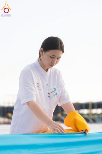 ภาพ No.217839:วันที่ 10-14 เมษายน พ.ศ. 2568 เจ้าหน้าที่อาสาสมัคร เตรียมงานวันคุ้มครองโลก ชุดที่ 2 วัดพระธรรมกาย จ.ปทุมธานี