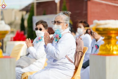 ภาพ No.132278:พิธีประดิษฐานยอดอุโบสถ บูชาธรรม 80 ปี หลวงพ่อธัมมชโย ณ วัดพระธรรมกายโทชิหงิ ประเทศญี่ปุ่น วันอาทิตย์ที่ 24 มีนาคม พ.ศ. 2567