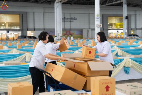 ภาพ No.60934:V.37 ยิ่งกว่าดี เพื่อ 80 ปีของพ่อ ภาพการเตรียมงานของหน่วยงานต่างๆ เพื่อพิธีฉลองอายุวัฒนมงคล 80 ปี หลวงพ่อธัมมชโย และรับถวายมหาสังฆทาน 10,000 กว่าวัดทั่วประเทศ ในวันคุ้มครองโลก วันจันทร์ที่ 22 เมษายน พ.ศ. 2567