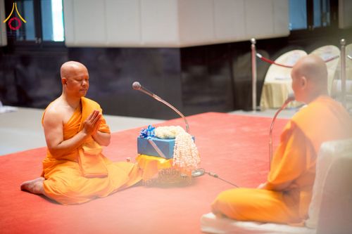 ภาพ No.223675:วันที่ 11 พฤษภาคม พ.ศ. 2568 พิธีบรรพชาของอุบาสก พิสิทธิ์ หมื่นแกล้ว  ณ วัดพระธรรมกาย