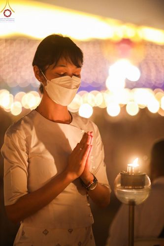 ภาพ No.77297:พิธีจุดมาฆประทีป ในวันมาฆบูชา อาทิตย์ต้นเดือนที่ 6 มีนาคม พ.ศ. 2566 ณ วัดพระธรรมกาย อ.คลองหลวง จ.ปทุมธานี