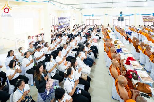 ภาพ No.208559:พิธีถวายสังฆทานแด่คณะสงฆ์ 323 วัด ปีที่ 21 ครั้งที่ 174 พิธีมอบกองทุนหนุนแรงใจช่วยครูใต้ ปีที่ 18 ครั้งที่ 138 และพิธีทำบุญอุทิศส่วนกุศลให้ผู้วายชนม์ ณ วัดบุณณาราม(วัดโคกงู) จ.นราธิวาส วันเสาร์ที่ 15 กุมภาพันธ์ พ.ศ.2568