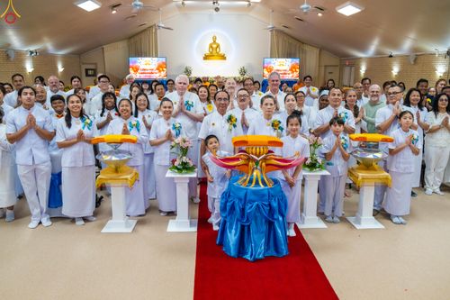 ภาพ No.284374:วันอาทิตย์ที่ 19 ตุลาคม พ.ศ.2568  พิธีทอดกฐินสามัคคี ณ วัดพระธรรมกายเท็กซัส สหรัฐอเมริกา