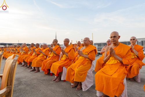 ภาพ No.194655:พิธีปฐมเริ่มสุวรรณรังสรรค์มหาธรรมกายเจดีย์ วันจันทร์ที่ 13 มกราคม พ.ศ. 2568 ณ มหาธรรมกายเจดีย์ วัดพระธรรมกาย จ.ปทุมธานี