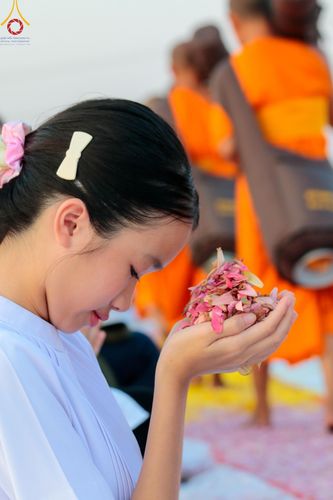ภาพ No.116781:พิธีต้อนรับพระธรรมยาตรา ปีที่ 12 ณ อนุสรณ์สถานบางปลา จ.นครปฐม วันที่ 21 มกราคม พ.ศ. 2567