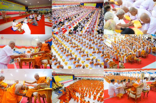 วันที่ 4 ธันวาคม พ.ศ. 2568 พิธีบรรพชาสามเณร ในโครงการบวชบูชาธรรมมหาปูชนียาจารย์  ณ วัดกลางพระอารามหลวง จังหวัดบุรีรัมย์