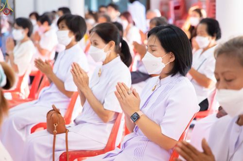 ภาพ No.66383:พิธีอุปสมบทวัดวรนายกรังสรรค์เจติยบรรพตาราม อ.บางปะหัน จ.พระนครศรีอยุธยา รับบุญจัดงานโดยศูนย์อบรมเยาวชนบางปะหัน และสำนักศรัทธาภิบาล เมื่อวันที่ 7 ธันวาคม พ.ศ. 2565