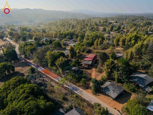 ภาพ No.308879:วันศุกร์ที่ 6 กุมภาพันธ์ พ.ศ.2569 พิธีอัญเชิญพระบรมสารีริกธาตุ เพื่อประดิษฐาน  ณ เจดีย์วัดทุ่งเจริญธรรม อ.อมก๋อย จ.เชียงใหม่