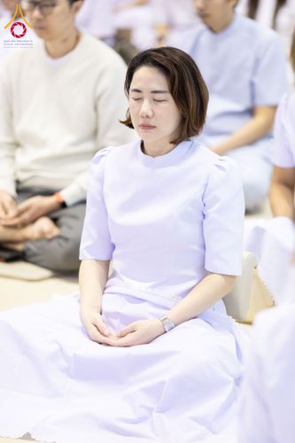 ภาพ No.287584:วันที่ 1 มกราคม พ.ศ. 2569 พิธีบูชาข้าวพระ ณ สภาธรรมกายสากล วัดพระธรรมกาย